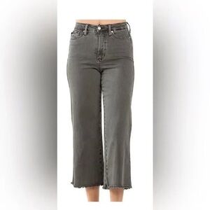 Judy Blue Women's Cropped Gray Jeans